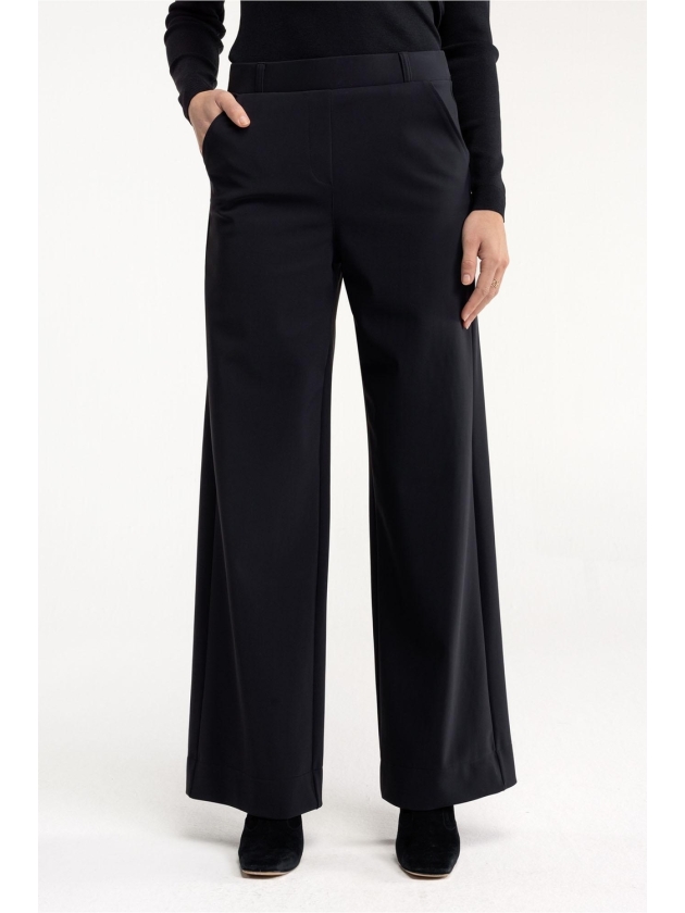 Studio Anneloes Lexie bonded trousers 9000 black