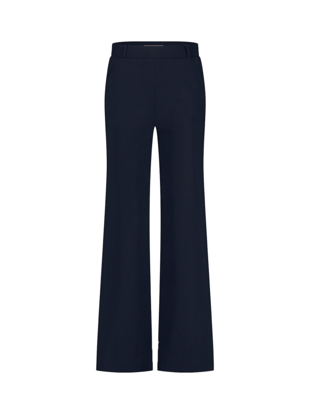 Studio Anneloes Lexie bonded trousers 6900 dark blue
