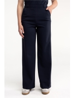 Studio Anneloes Lexie bonded trousers 6900 dark blue