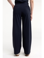 Studio Anneloes Lexie bonded trousers 6900 dark blue