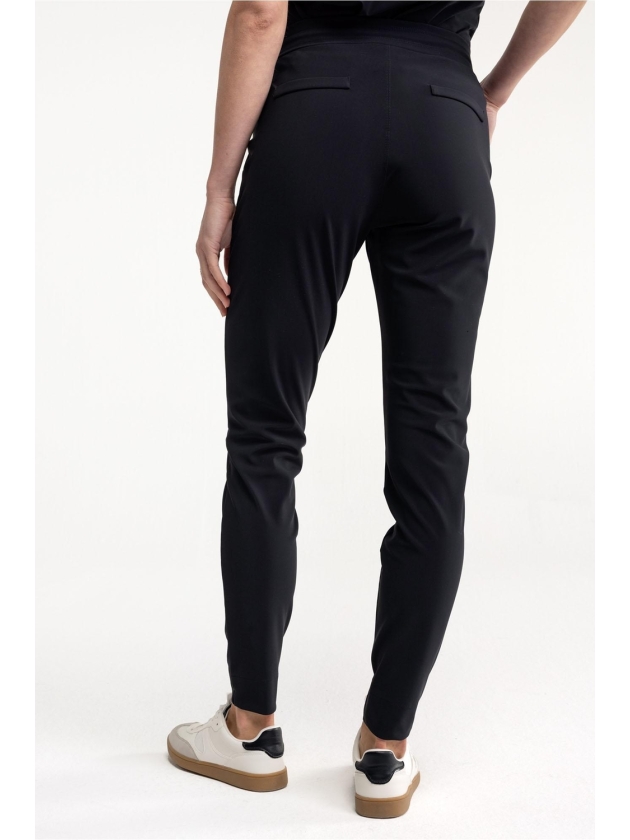 Studio Anneloes Downstairs bonded trousers 9000 black