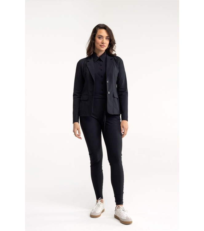 Studio Anneloes Bright bonded blazer 9000 black