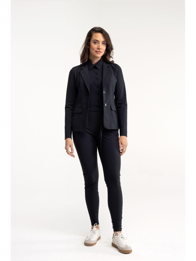 Studio Anneloes Bright bonded blazer 9000 black