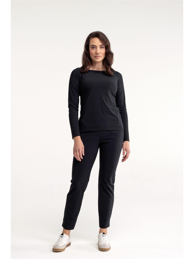 Studio Anneloes Anne bonded trousers 9000 black