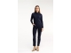 Studio Anneloes Anne bonded trousers 6900 dark blue