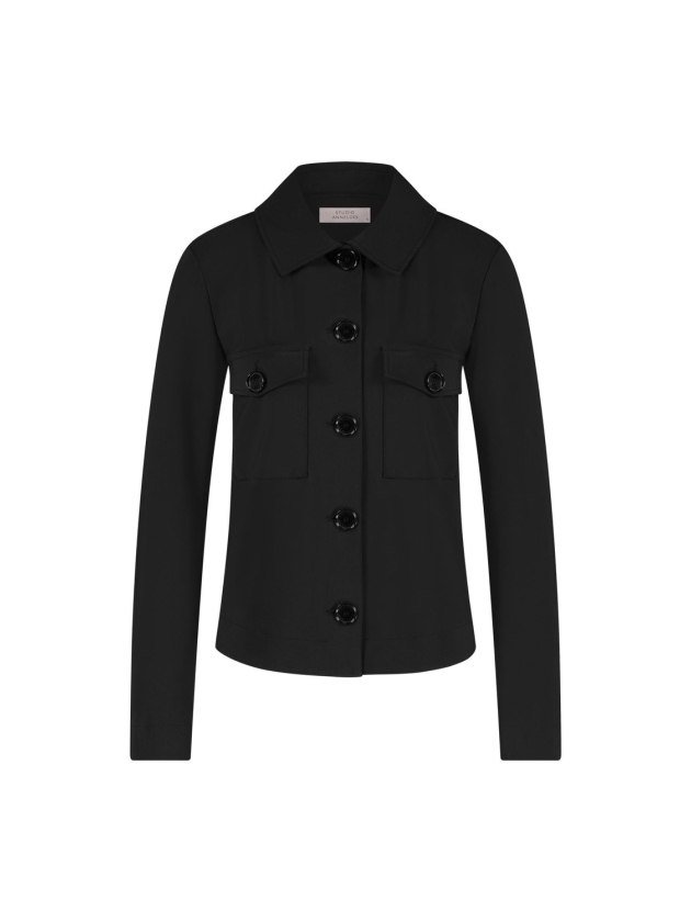 Studio Anneloes Claire bonded jacket 9000 black
