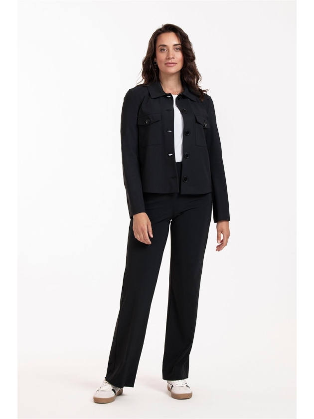 Studio Anneloes Claire bonded jacket 9000 black