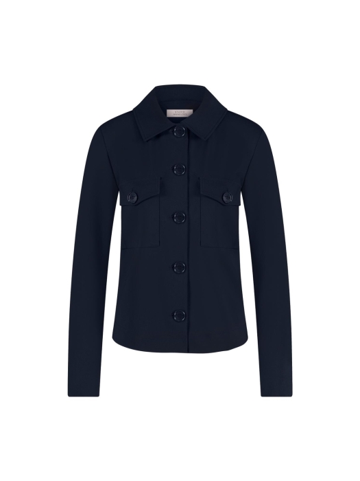 Studio Anneloes Claire bonded jacket 6900 dark blue