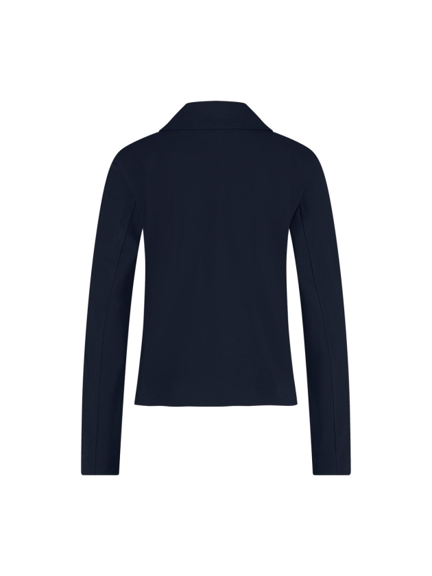 Studio Anneloes Claire bonded jacket 6900 dark blue