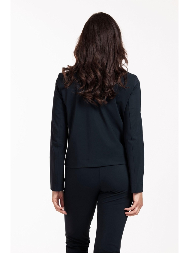 Studio Anneloes Claire bonded jacket 6900 dark blue