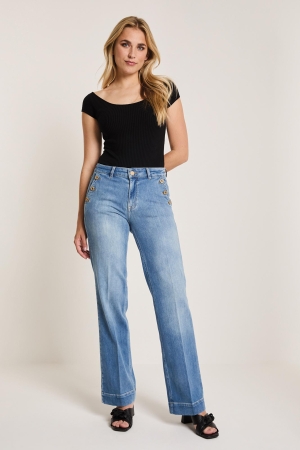 Parami Eve (Button) - Daily Denims - D94 - D94 Summer blue