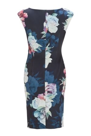 Swing Cocktailjurk Scuba 3001 Navy/multi