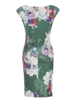 Swing Cocktailjurk Scuba 5501 Moss green/multi