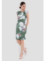 Swing Cocktailjurk Scuba 5501 Moss green/multi