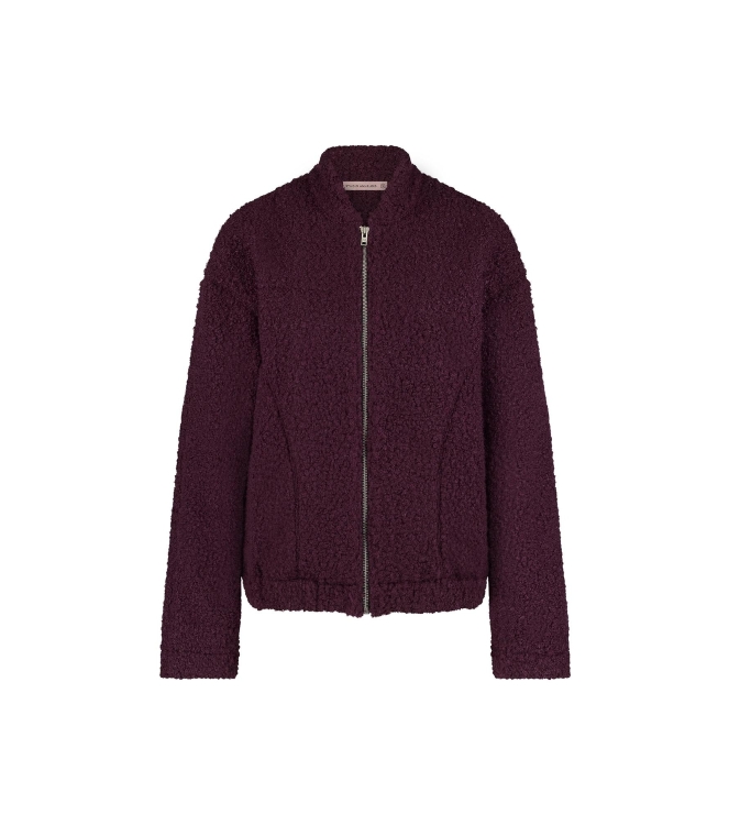 Studio Anneloes Lies bomber jacket 3800 blackberry