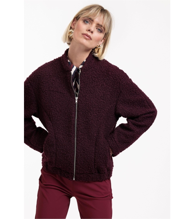 Studio Anneloes Lies bomber jacket 3800 blackberry