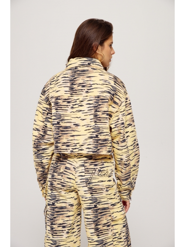 Harper and Yve WILLOW-JA 710 trashy tiger - yellow