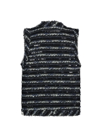 NUKUS Taylor Gilet Paillet 70 navy