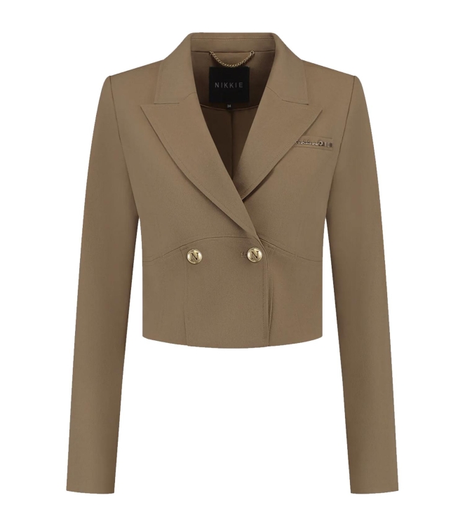 Nikkie Domenica Blazer 2585 Oaked Wood