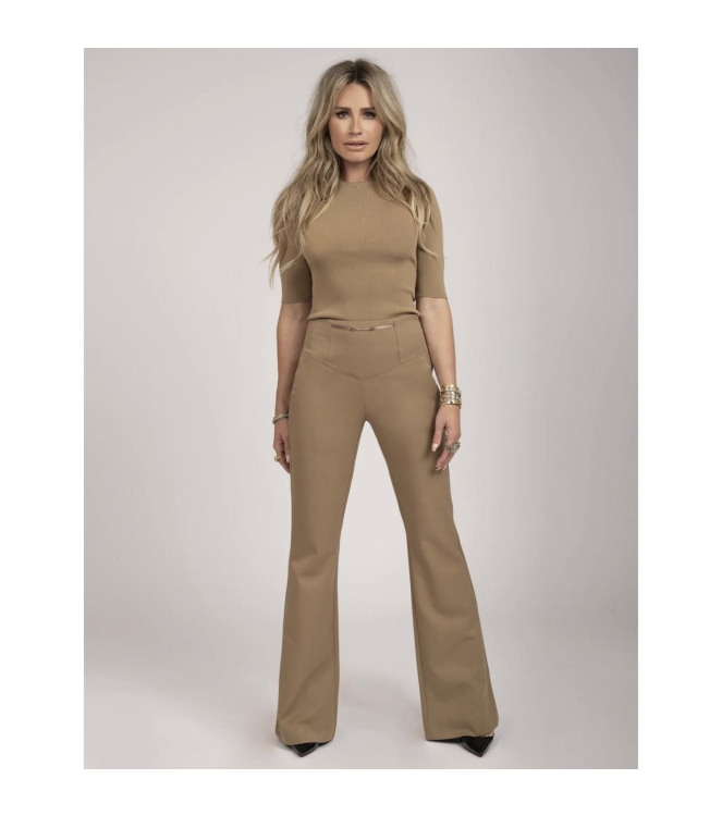 Nikkie Domenica pants 2585 Oaked Wood