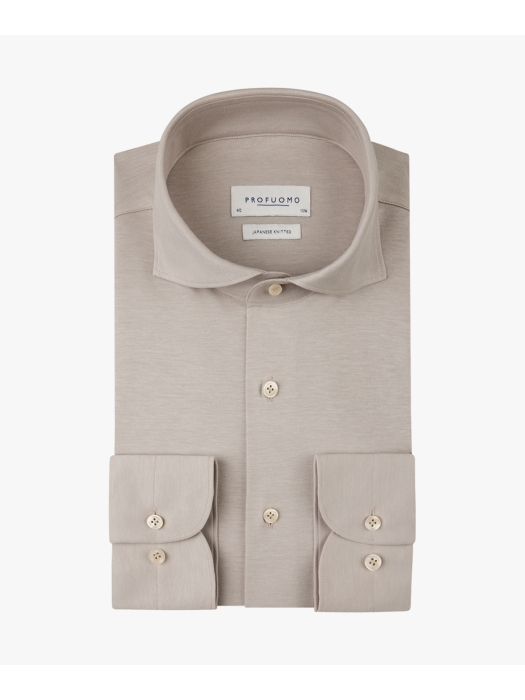 Profuomo SHIRT X-CUTAWAY SF SC BEIGE F Beige