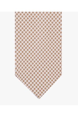Profuomo TIE SILK WOVEN BEIGE Beige