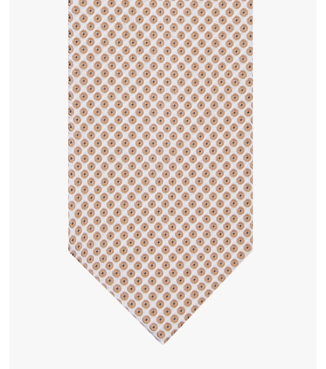 Profuomo TIE SILK WOVEN BEIGE Beige