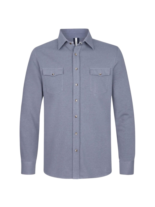 Profuomo OVERSHIRT WESTERN BLUE Blue