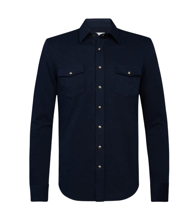 Profuomo OVERSHIRT WESTERN NAVY Navy
