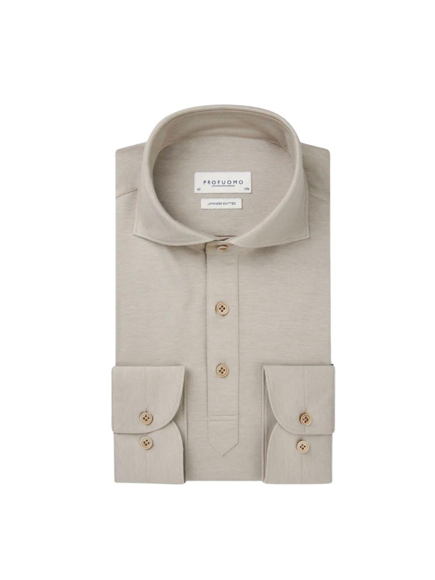 Profuomo POLO CAMICHE SC SF BEIGE Beige
