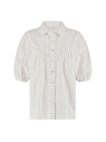 Tramontana Short-Sleeved Fancy Blouse 001100 Off white
