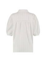 Tramontana Short-Sleeved Fancy Blouse 001100 Off white