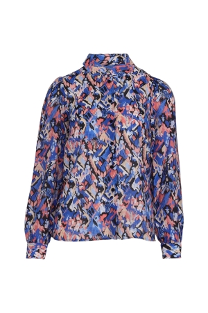 Tramontana Blouse Multi Colour Motion 099992 Print multi colours