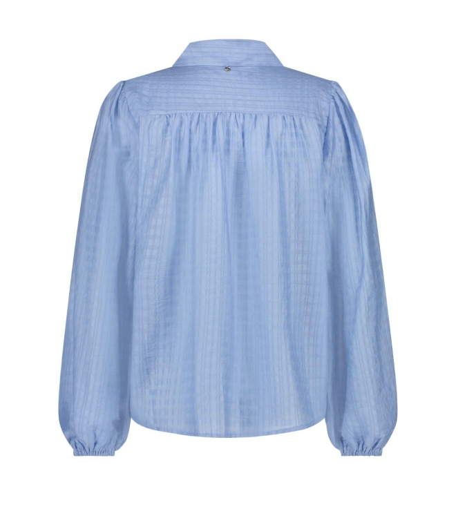 Tramontana Volume-Sleeve Blouse 005045 Sky blue