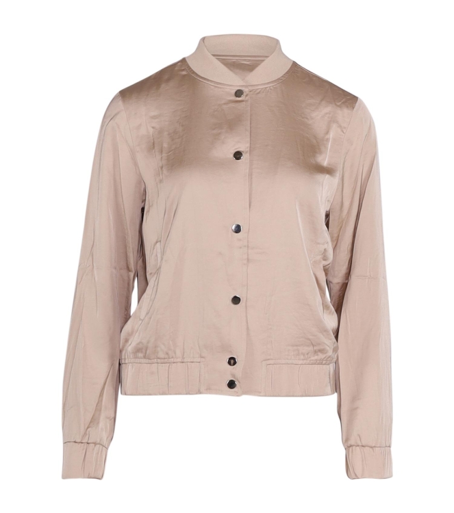 Tramontana Hammered-Satin Bomber Jacket 002000 Sand