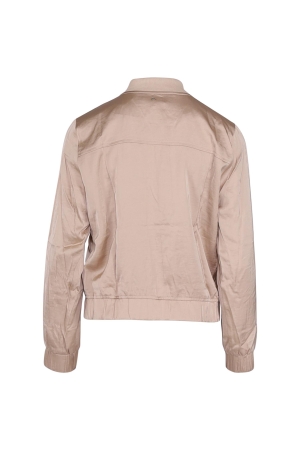 Tramontana Hammered-Satin Bomber Jacket 002000 Sand
