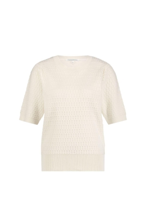 Tramontana Fancy Stitch Jumper 001100 Off white