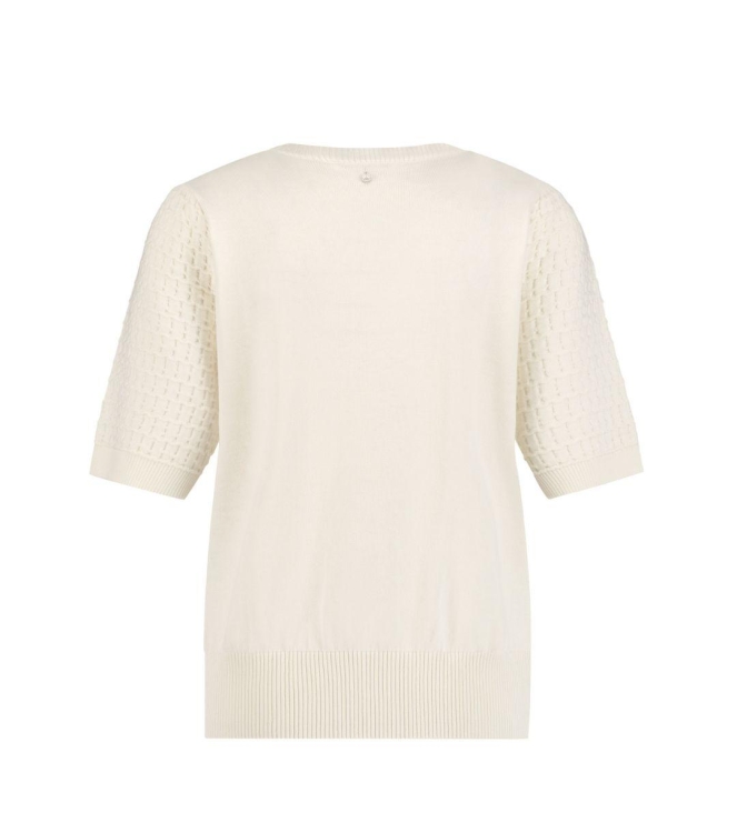Tramontana Fancy Stitch Jumper 001100 Off white