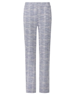 Tramontana Stretch Tweed Trousers 005048 Saphire blue