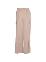Tramontana Hammered-Satin Trousers 002000 Sand