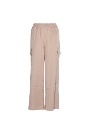 Tramontana Hammered-Satin Trousers 002000 Sand