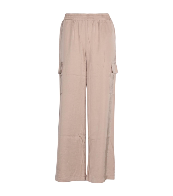 Tramontana Hammered-Satin Trousers 002000 Sand