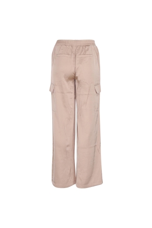 Tramontana Hammered-Satin Trousers 002000 Sand