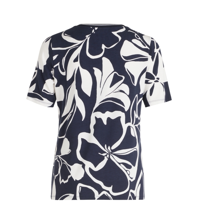 Betty Barclay Shirt Kurz 1/2 Arm 8813 Dark blue/cream