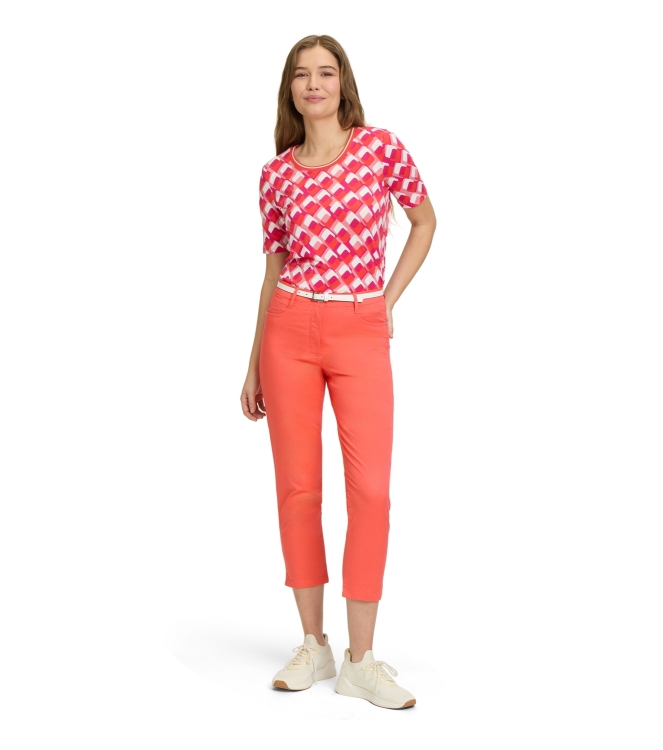 Betty Barclay Shirt Kurz 1/2 Arm 4811 Red/cream
