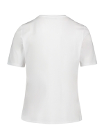 Betty Barclay Shirt Kurz 1/2 Arm 1940 Patch white/red