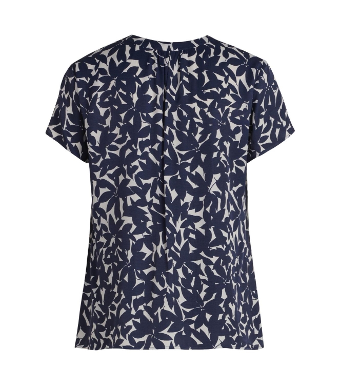 Betty Barclay Bluse Kurz 1/2 Arm 4031 Dark blue/cream