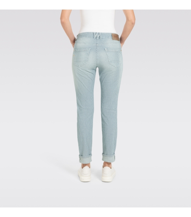 MAC RICH SLIM D179 Cool river blue striped