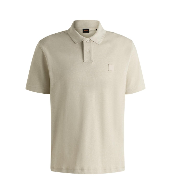 Hugo Boss Pe_linenlogo 10270604 01 271 Light beige