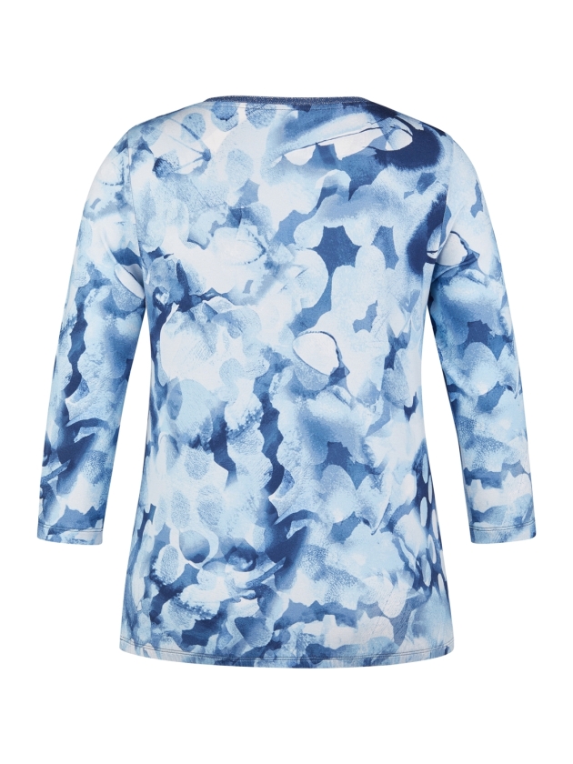 Rabe T-SHIRT 4377 Dunkel jeans